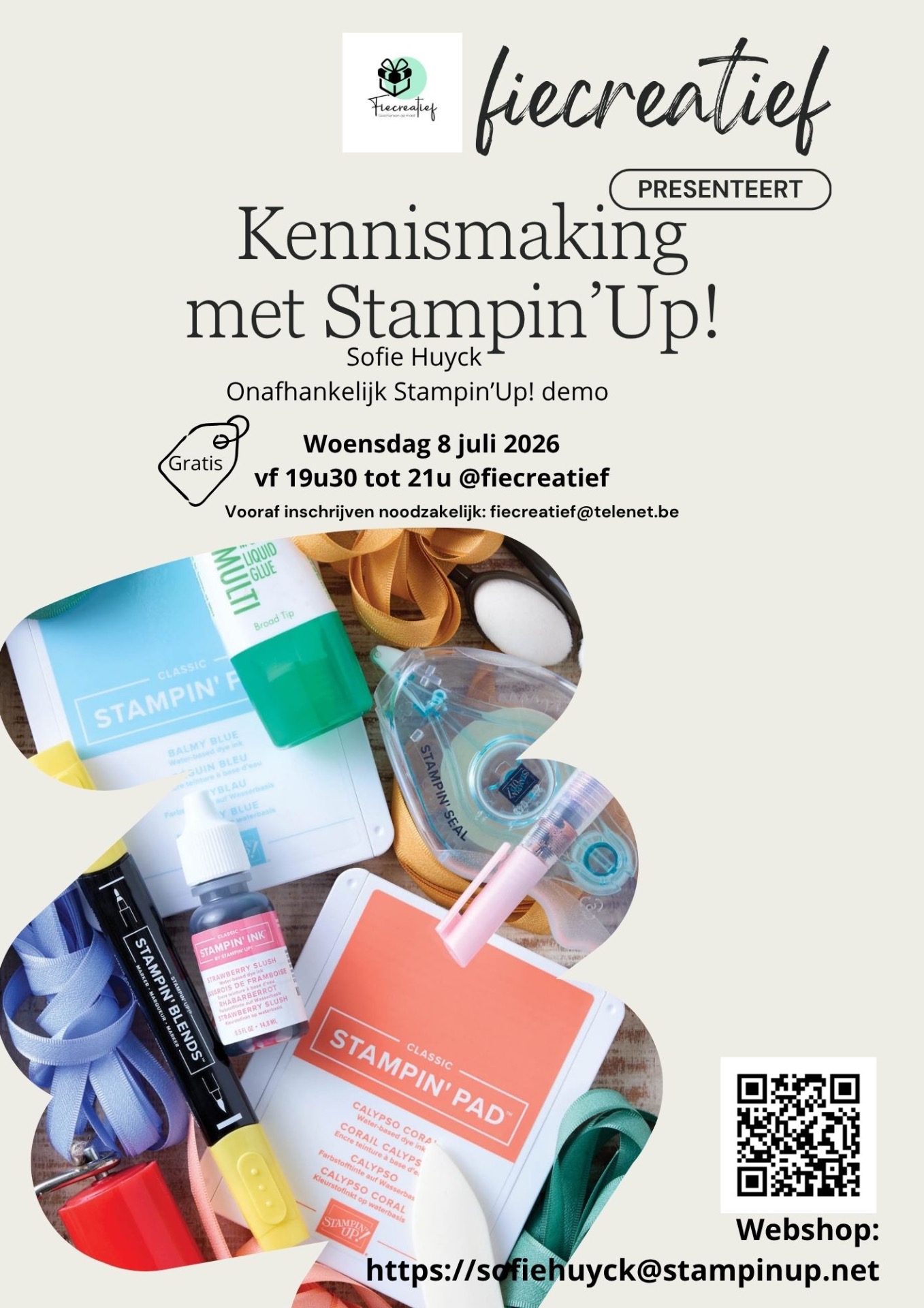 Kom kennismaken met Stampin'Up!